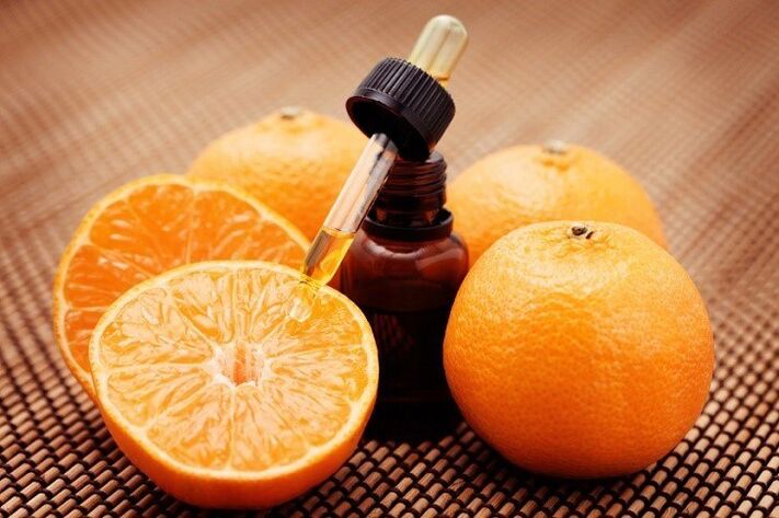 Essentiële olie van sinaasappel is een geweldige huidtonicum